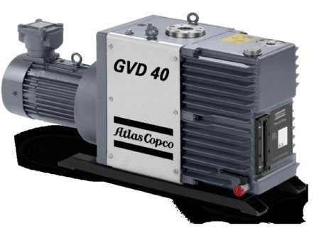 AC-Vakuumpumpe für hohe Wasserdampfbelastungen GVD 40 Gasballastkontrolle leicht zu warten