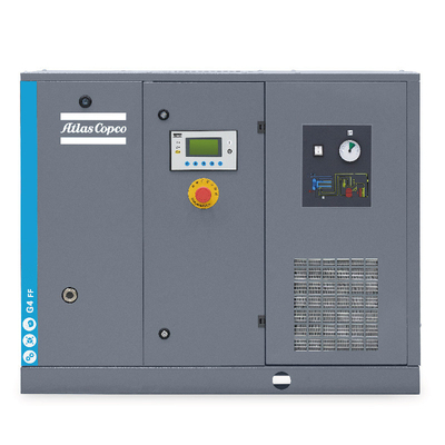 Geschmierte Atlas-Kompressor G-Serie G4 mit eingebauter Trockeninstallation