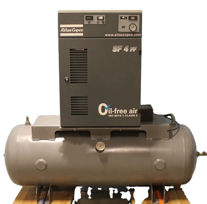 3.7KW/5HP 0 Ppm Ölfreier Direktantrieb Schraubluftkompressor SF4