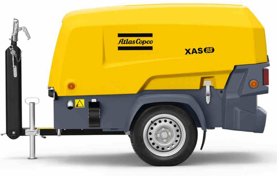 Beförderbarer Kompressor XAS 88KD 5,0 M3/min FAD für Schwerlastanwendungen