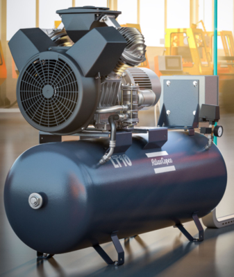 Atlas LT10 Drehschraubluftkompressor 7,5 kW 50 Hz 68-83 DB ((A))