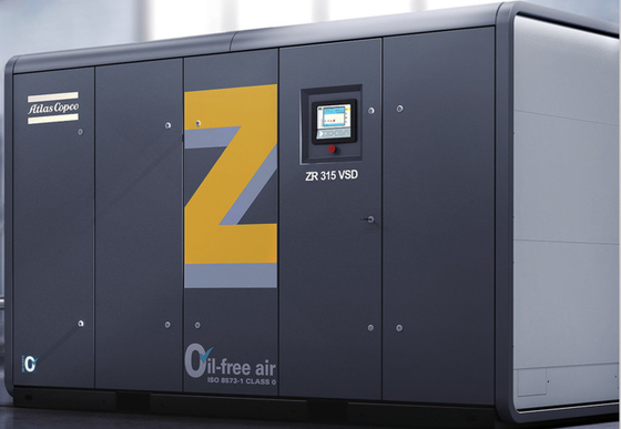 ZT55~750, ZT75~900VSD Ölfreier Atlas-Schraubluftkompressor Aluminiumlegierteil