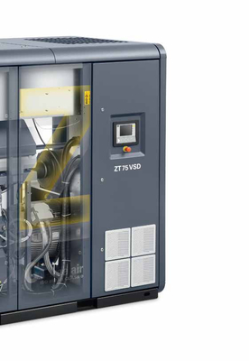 ZT18-55VSD Ölfreier Atlas-Schraubluftkompressor Luftkühlung 50~60Hz 10,5m3/min