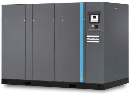 Intelligente Ölinjektionstechnologie und IE4/IE5-Motor in der GA-Serie GA110VSD++-GA315VSD+ Atlas-Schraubluftkompressor