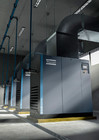 Atlas-Schraubluftkompressor G-Serie G90 mit lebenslangem geschmierten Nebenlager ohne Antrieb