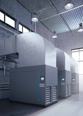 Atlas-Schrauböl-Injektions-Rotationsluftkompressor G ((L) 90-355,110-355VSD für industrielle Anwendungen