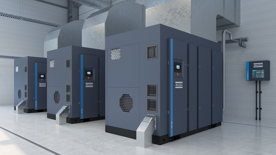 Atlas Copco Ölfreie Schraubluftkompressoren ZT/ZR 55-90 (VSD) (FF) Energieeffizient