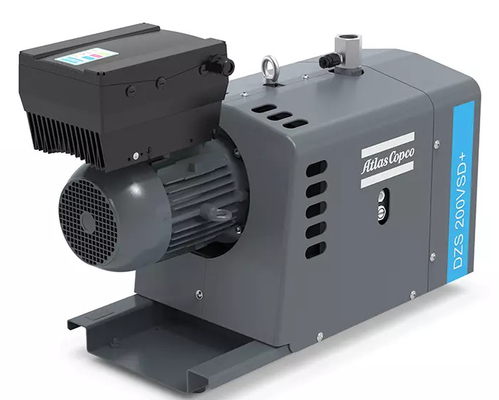 Aufwertung auf Trockenklo-Vakuumpumpen von Atlas Copco DZS VSD+ für einen geringeren Energieverbrauch