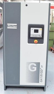 Atlas VSD Plus 18 KW Motorleistung eingebaute Trockene Aluminiumlegierung für Kundenanforderungen