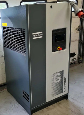 Atlas-Schraubluftkompressor VSD Plus Ga22vsd+ Energieeinsparung