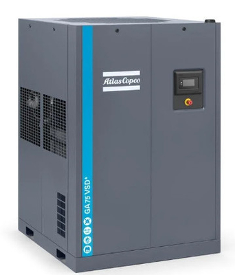 Atlas VSD Plus Rotationsschraubluftkompressor GA75VSD++ mit eingebautem Trockner