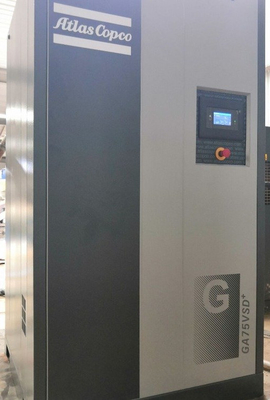 Drehschraubkompressor GA75VSD++ mit eingebauter Trockner und Zwangsluftkühlung