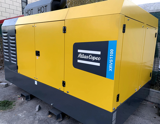 Benutzerfreundlich Gelb / Schwarz Elektrischer XRVS1100 Digitaler tragbarer Luftkompressor