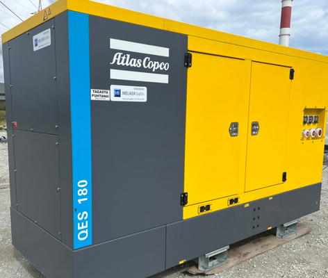 50 Hz Frequenzstromgenerator QES180 mit Dieselmotorbrennstoff und elektrischer / Rückschlagstartmethode