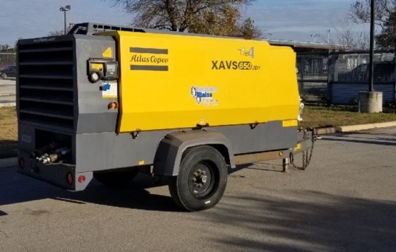XAVS 650 Portable Compressor für volle Last 2000 Rpm Portable