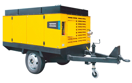 Portable Gas Applications Portable Compressor XAMS800E mit Nenndruck von 8 bar und niedrigem Ölgehalt