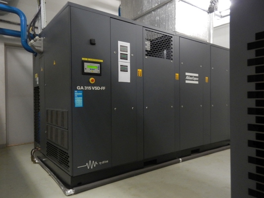 CE-Zertifikat und DN125 Outlet perfekte Kombination in der Atlas GA Serie GA315VSD