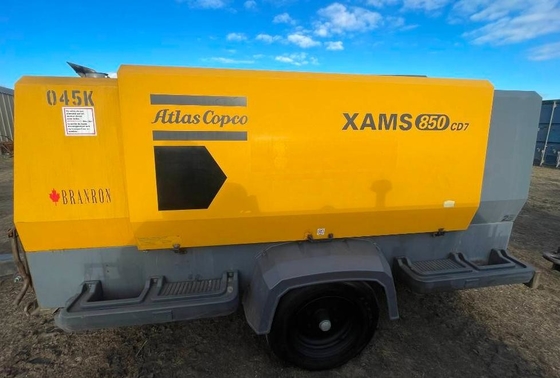 Leistungsstarker tragbarer Kompressor XAMS850Cd 3100 kg und FAD 24,2 m³/min für Hochleistungsanwendungen