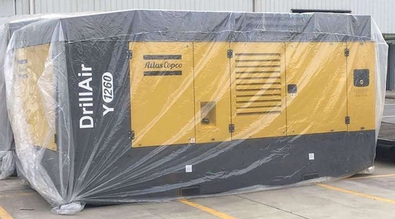Erleben Sie unübertroffene Effizienz mit dem tragbaren Kompressor Y1260 mit 975L Öltank