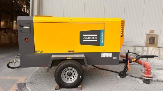 Atlas Copco XAHS710E 160kw tragbarer elektrischer Luftkompressor