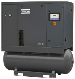 Kompakter G18 Öl injizierter Atlas-Schraubluftkompressor 18kw Wirtschaftlich