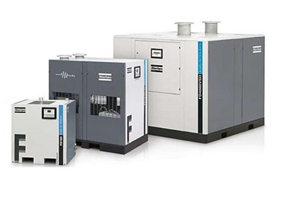 F400 Kältemittel Drucklufttrockner Kühlen 4200W Atlas 400l/s Einlasskapazität