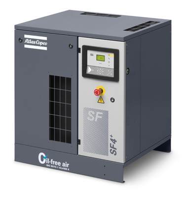 22 kW Wasser-Injektions-Atlas-Schraubluftkompressor AQ 22 VSD Ölfrei