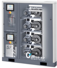 AQ-37 VSD Ölfreier Atlas-Schraubluftkompressor 37kw Wasser injiziert