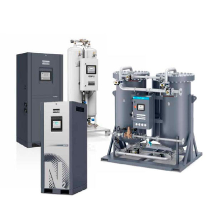 NGP900 N2 Generator Atlas 97.6x99.2x124.4 Zoll Abmessungen