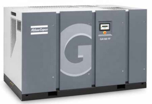 160-250kw 60hz Öl injizierte Rotations Atlas Schraubluftkompressor Ga160+-250