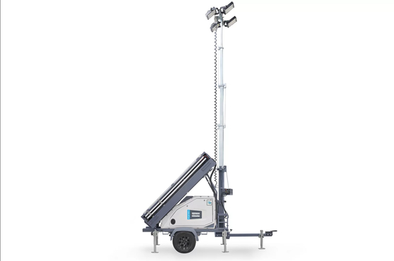 Maximieren Sie Ihre Produktivität mit dem elektrischen Lichtmast. Der HiLight MS5 – die beste Beleuchtungslösung