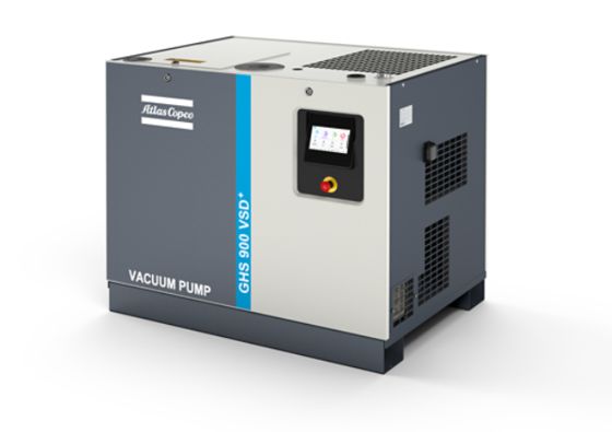 Vakuumpumpe GHS 900 VSD+ mit Enddruck von 0,35 Mbar und 2 1/2