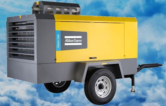 Entladung 1200 Rpm Portable Compressor XAHS500 Hochleistungsluftkompressor geeignet für Industrie- und Bauumgebungen